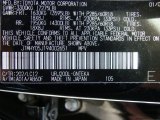2009 Land Cruiser Color Code for Black - Color Code: 202