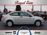 2008 Silver Frost Metallic Ford Focus S Coupe #40133587