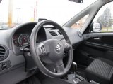 2009 Suzuki SX4 Crossover Technology Black Interior