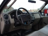 2008 Ford F550 Super Duty XL Regular Cab Dump Truck Dashboard