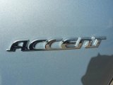 2011 Hyundai Accent GS 3 Door Marks and Logos