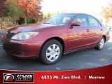 2002 Salsa Red Pearl Toyota Camry LE #40134620