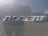 2011 Hyundai Accent GS 3 Door Marks and Logos