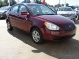 2011 Wine Red Pearl Hyundai Accent GLS 4 Door #40133974