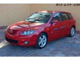 2004 Velocity Red Mazda MAZDA3 s Hatchback #4015179