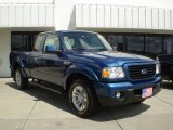 2008 Vista Blue Metallic Ford Ranger Sport SuperCab #392443