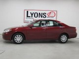 2005 Salsa Red Pearl Toyota Camry LE #40218302