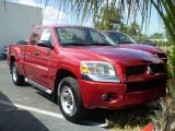 2008 Lava Red Pearl Mitsubishi Raider LS Extended Cab #392408