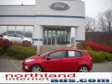 2011 Red Candy Metallic Ford Fiesta SES Hatchback #40218486