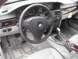 2011 BMW 3 Series 335d Sedan Gray Dakota Leather Interior