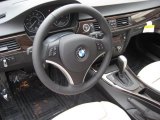 2011 BMW 3 Series 335d Sedan Oyster/Black Dakota Leather Interior
