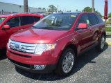 2008 Redfire Metallic Ford Edge Limited #392501
