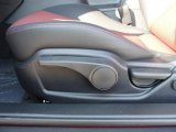 2011 Hyundai Genesis Coupe 3.8 R Spec Black Leather/Red Cloth Interior