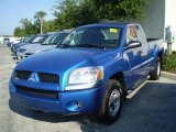 2008 Electric Blue Mitsubishi Raider LS Extended Cab #392396