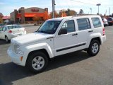 2010 Stone White Jeep Liberty Sport 4x4 #40302718
