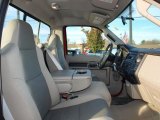2008 Ford F250 Super Duty XLT Regular Cab 4x4 Medium Stone Interior