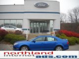 2011 Blue Flame Metallic Ford Fusion SE #40302198