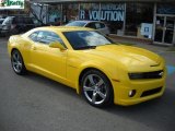 2011 Rally Yellow Chevrolet Camaro SS/RS Coupe #40302429