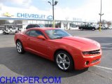 2010 Inferno Orange Metallic Chevrolet Camaro LT/RS Coupe #40302846