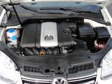 2009 Volkswagen Jetta S Sedan 2.5 Liter DOHC 20 Valve 5 Cylinder Engine