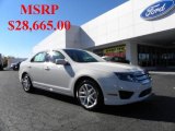 2011 White Suede Ford Fusion SEL V6 #40343477