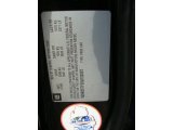 2009 Cadillac DTS Luxury Info Tag