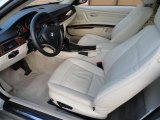 2007 BMW 3 Series 328xi Coupe Cream Beige Interior