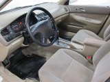 1997 Honda Accord EX Sedan Ivory Interior