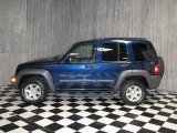 2004 Patriot Blue Pearl Jeep Liberty Limited 4x4 #40353331