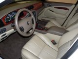 2008 Jaguar S-Type 3.0 Ivory Interior