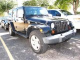 2007 Black Jeep Wrangler Unlimited Sahara 4x4 #40352978