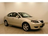 2004 Shimmering Sand Mica Mazda MAZDA3 i Sedan #40353591