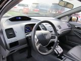 2008 Honda Civic EX-L Sedan Gray Interior