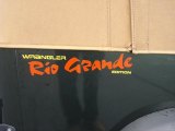 1995 Jeep Wrangler Rio Grande 4x4 Marks and Logos