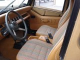 1995 Jeep Wrangler Rio Grande 4x4 Spice Beige Interior