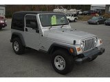 2004 Bright Silver Metallic Jeep Wrangler X 4x4 #40353635