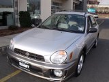 2002 Platinum Silver Metallic Subaru Impreza Outback Sport Wagon #40353672