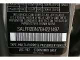 2011 Land Rover LR2 HSE Info Tag