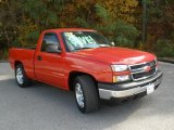 Victory Red Chevrolet Silverado 1500 in 2007