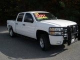 2008 Summit White Chevrolet Silverado 1500 LT Crew Cab 4x4 #40353765