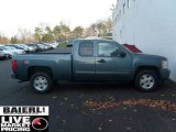 2009 Blue Granite Metallic Chevrolet Silverado 1500 LT Extended Cab 4x4 #40409926