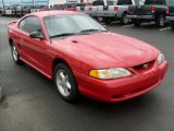 1996 Ford Mustang GT Coupe Front 3/4 View