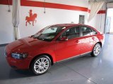 Passion Red Volvo S40 in 2005