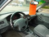 1999 Honda Civic LX Sedan Gray Interior