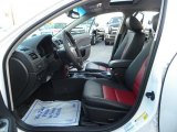 2011 Ford Fusion Sport Sport Red/Charcoal Black Interior