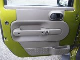 2008 Jeep Wrangler Sahara 4x4 Door Panel