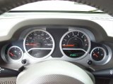 2008 Jeep Wrangler Sahara 4x4 Gauges