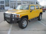 2007 Yellow Hummer H3 X #40410512