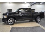 2011 Brilliant Black Crystal Pearl Dodge Ram 1500 Sport Quad Cab #40410282