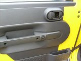 2008 Jeep Wrangler Unlimited Rubicon 4x4 Door Panel